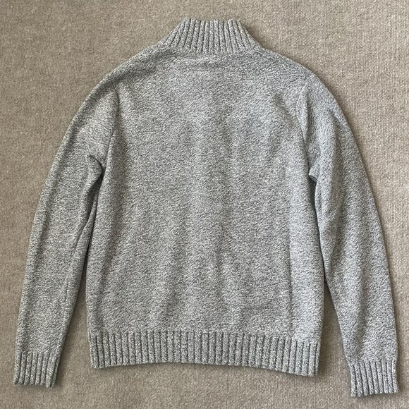 Banana Republic Men's Heather Gray Cardigan - Picture 7 of 7